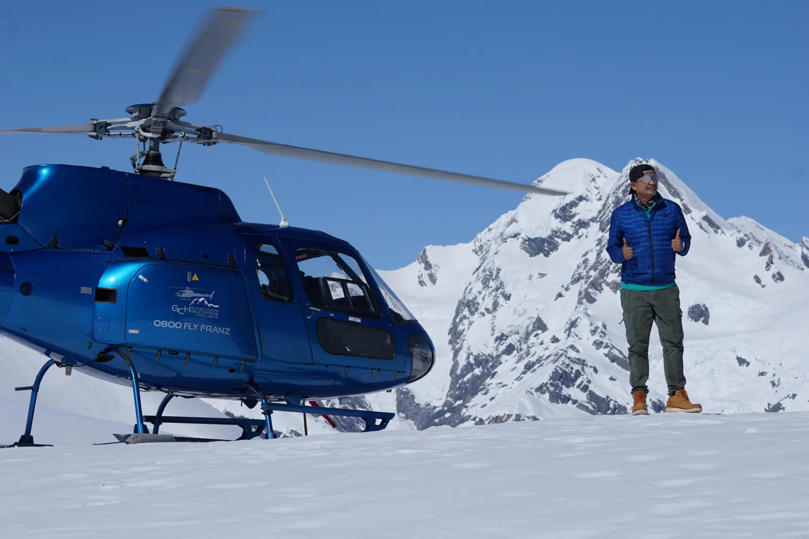 Franz Josef Glacier: Helicopter Flight & Alpine Landing